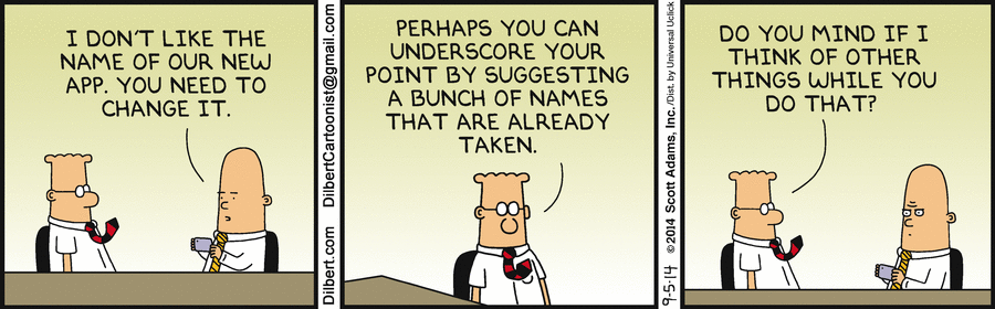 Dilbert Cartoon